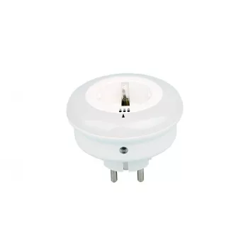   LED éjjeli fény 230Vac aljzattal, 0,8W, 9 LED, 3 állítható szín (A34103-M)