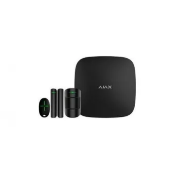   AJAX szett tartalma: 1db AJAX HUB, 1db MotionProtect, 1db DoorProtect, 1db SpaceControl fekete (AJAX_Starterkit_BLACK)