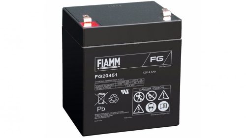 AKKUMULÁTOR 12V/4,5AH FIAMM (AK12V-4-5AhFIAMM)