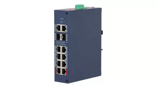 Dahua 12-port POE gigabit switch menedzselhető (CHS4212-8GT-110)