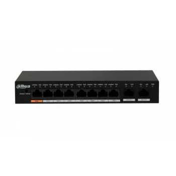 Dahua 10-port menedzselhető POE switch (CS4010-8ET-60)