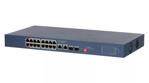 Dahua 20-port Gigabit menedzselhető POE switch (CS4220-16GT-135)