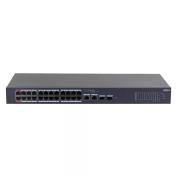 Dahua 24-port menedzselhető POE switch (CS4226-24ET-240)