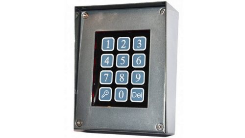 DP100 Kódos kártyás beléptető esővédővel DP-3000 rendszerhez (DP100-RS)
