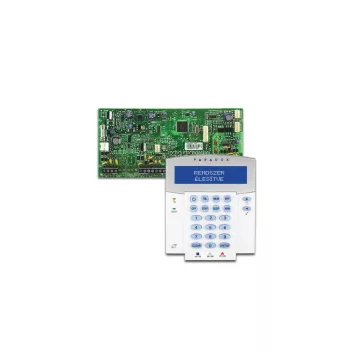   Evo 192 központ, K641 RB kártyaolvasós LCD kezelő (EVO192/K641R)