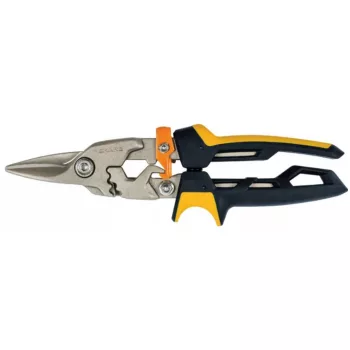   FISKARS PowerGear Aviation lemezvágó olló, egyenes (FISKARSOLLO-1027207)