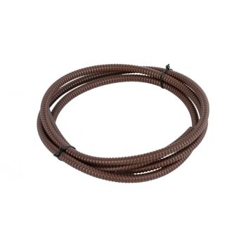 Gégecső 10/7 fém fehér/barna (GEGECSO10-7FEM)