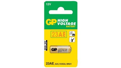 GP Ultra tartós alkáli elem, 12V, 55mAh (GP23AE-C5)