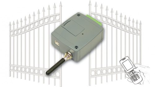 GSM alapú távvezérlő elektromos kapukhoz és sorompókhoz (Gate Control 20)