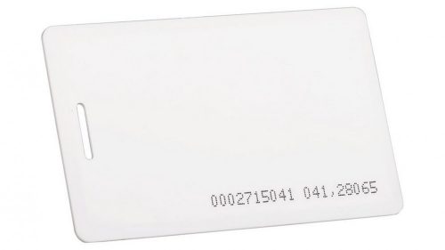 Proximity kártya, 125kHz EM4100 chippel (vékony kivitel) (IDT-1001EM+C)