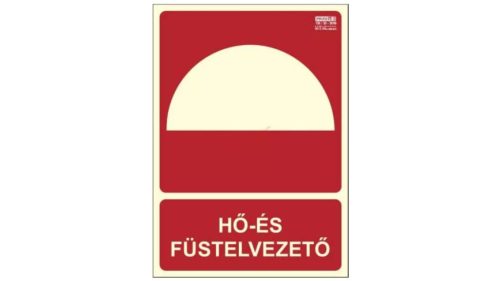 Hő- és füstelvezető kézi indító piktogram (IMPLHFESZK21)