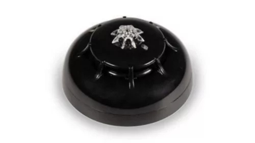 Fekete színű címezhető optikai füst- és hőérzékelő, INIM Enea protokollal, izolátorral (IMT-ED300B)