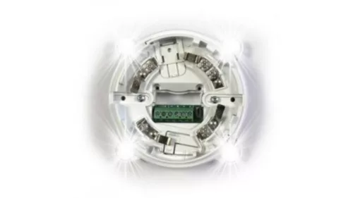 INIM címezhető huroktáplált fehér hang/fényjelző és érzékelőaljzat (IMT-ESB1020)