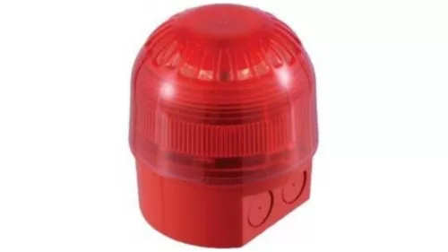 Hagyományos hangjelző villogóval, piros (IMT-IS0020RE)