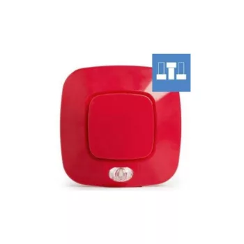   INIM alacsony fogyasztású hagyományos piros fali hangjelző-3 (IMT-IS2011RE)