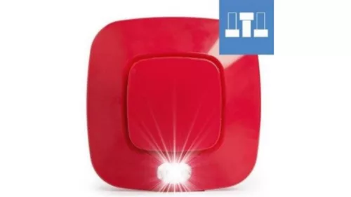 INIM alacsony fogyasztású hagyományos piros fali hang/fényjelző (IMT-IS2021RE)