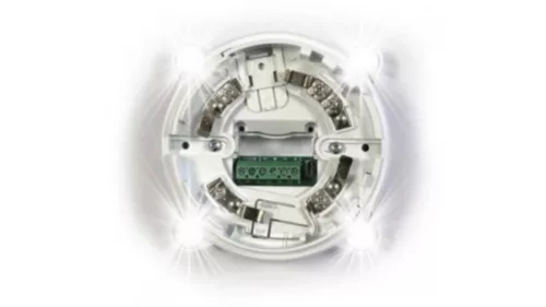 INIM NEM címezhető huroktáplált fehér hang/fényjelző és érzékelőaljzat (IMT-ISB1020)