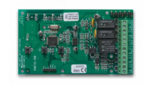 Inim egy csatornás oltásvezérlő kártya SmartLine hagyományos és SmartLight analóg címezhető tűzjelző központokhoz (IMT-SLE/ONE)