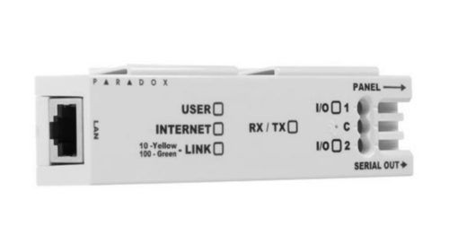 Paradox biztonságtechnikai kommunikátor - LAN - IP illesztő (IP150MQ)