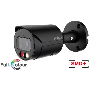   Dahua 4MP IR fixoptikás csőkamera 2,8mm fekete (IPC-HFW2449S-S-IL-0280B-BLACK)