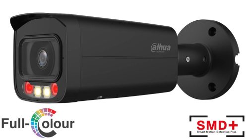 Dahua 4MP IR fixoptikás csőkamera 3,6mm fekete (IPC-HFW2449T-AS-IL-0360B-BLACK)