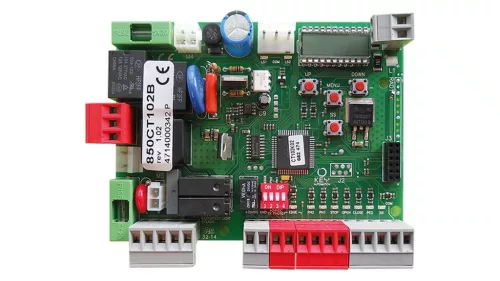 Toló- és billenőkapuk egymotoros vezérlése (KEY-CT102B)
