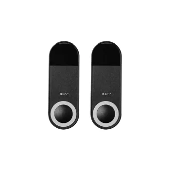   Fotocella pár, 180 fokban forgatható lencsével, kültéri használatra, keskeny kivitel (KEY-FT43)