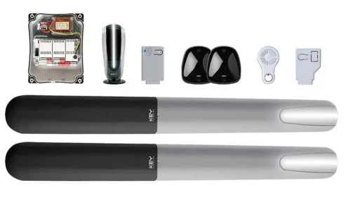 Szárnyas kapunyitó motor szett, max.szárny/kar méret 3 m (KEY-KRAY2524EK)