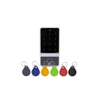   Érintőgombos kültéri RFID olvasó és kódzár (KIT-CON-A6)