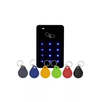   Érintőgombos kültéri RFID olvasó és kódzár (KIT-CON-T6)