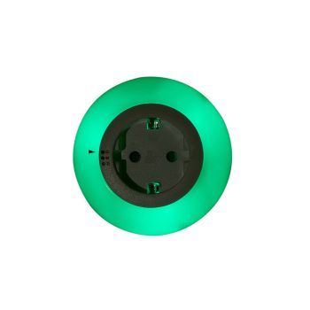   LED éjjeli fény 230Vac aljzattal, 0,8W, 9 LED, 3 állítható szín (LM-34103M)