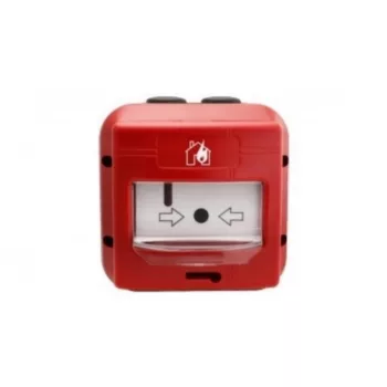   Kézi jelzésadó, címezhető, beépített izolátorral, kültéri kivitel, IP67 védettség (MCPE-AI-IP67-RED)