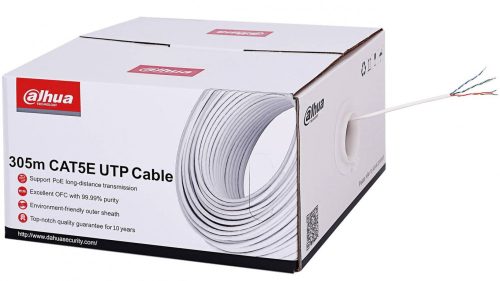 Dahua UTP kábel Cat5E OFC 305m (PFM920I-5EUN)