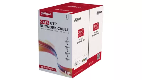 Dahua UTP kábel Cat6E OFC 305m (PFM920I-6UN-C-white)