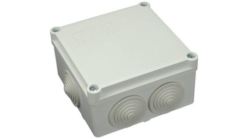 Műanyag kötődoboz 100X100X50 tömszelencével (S-BOX106)