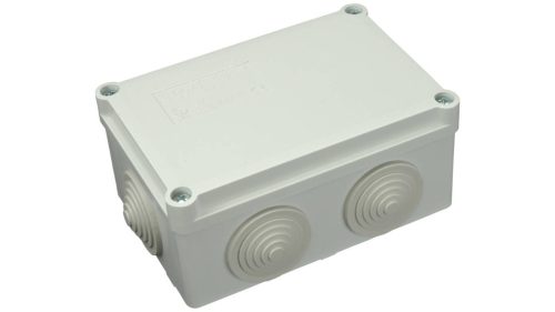 Műanyag kötődoboz 120X80X50 tömszelencével (S-BOX206)