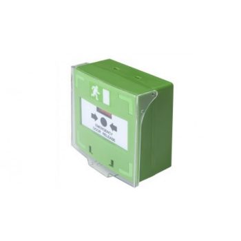 VISSZAÁLLÍTHATÓ VÉSZNYITÓ ZÖLD FEDÉLLEL (SCP100G)