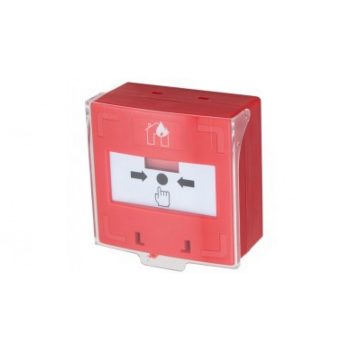 VISSZAÁLLÍTHATÓ VÉSZNYITÓ PIROS FEDÉLLEL (SCP100R)