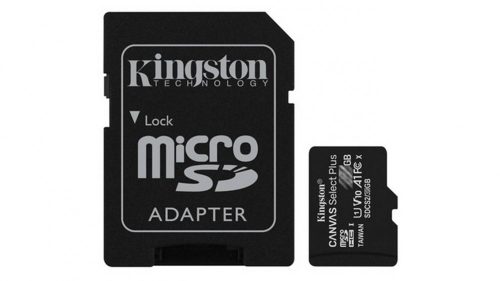 Kingston microSD kártya 32GB Class10 (SDKING32GB)