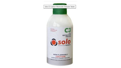 Szénmonoxid érzékelő tesztelő spray (SOLOC3)