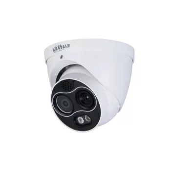   Dahua 4MP IR fixoptikás dóm-hőkamera (TPC-DF1241-B3F4-DW-S8)