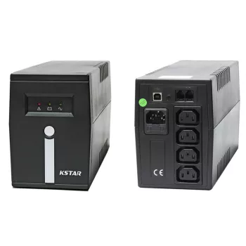   KSTAR Micropower 1500VA USB, LED szünetmentes tápegység (UPSKSTAR1500VA)