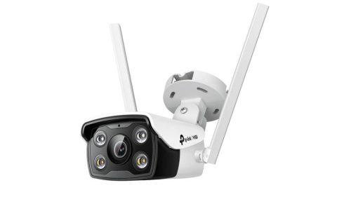 VIGI 4MP kültéri Full-Color Wi-Fi csőkamera 4mm (VIGIC340-W)