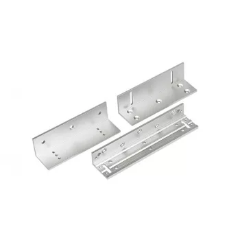   ^Z-L^ konzol szett ZOA-180D dupla síkmágneshez (egy szárnyra), L: 170x38mm, Z: 130x37mm, erős alumíniumból (ZOA-180DZL)