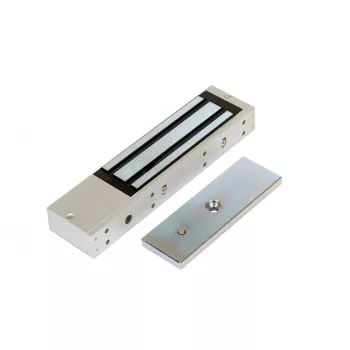   Rátét síkmágnes, 350kg tartóerő, 12/24Vdc, 250x64x32mm, visszajelző LED (ZOA-350)