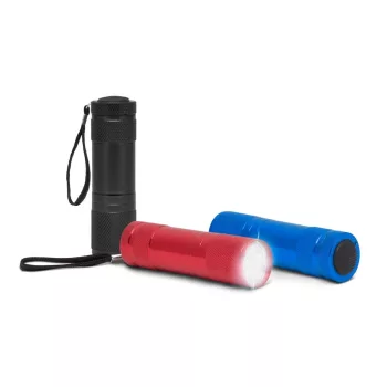 18606 - Zseblámpa 9 LED-del - alumínium