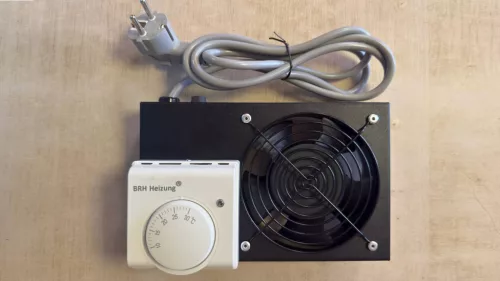 Ventilátor modul 1 ventilátorral termosztáttal (ventilatormodul)