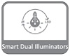 Smart dual illuminators